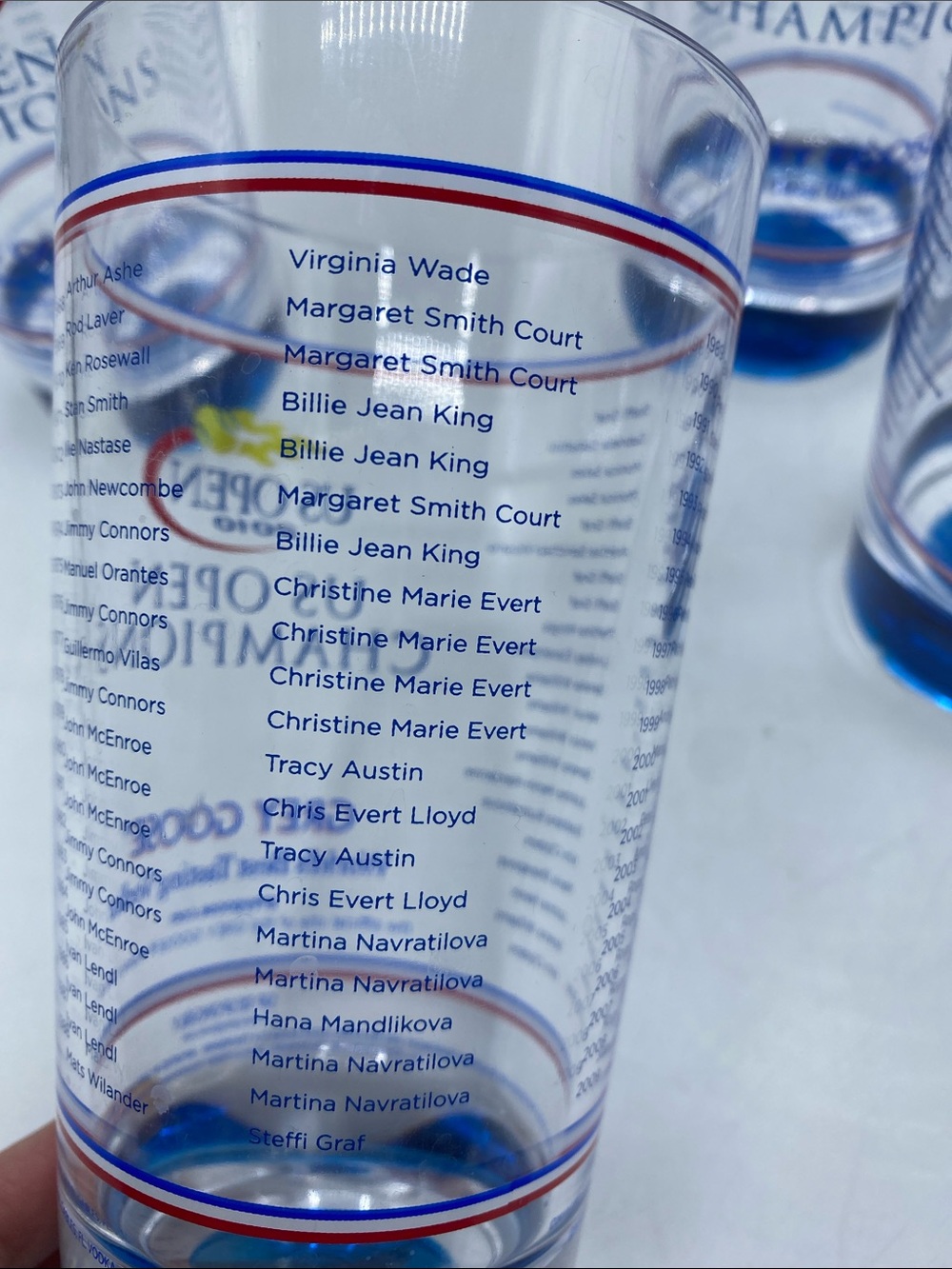 US Open Champions Grey Goose Plastic Cups Souvenir 6" Cup 2010 Vodka Honey 4 - Picture 4 of 7